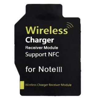 Qi Wireless Receiver Card Patch Module Mat Adapter Charger Support NFC For Samsung Note 3 N9000 N9005 N9002 N9008 BC279 Cell Phones & Accessories