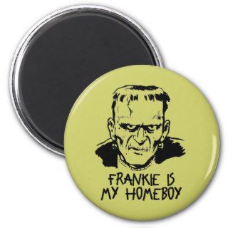 Funny Frankenstein Halloween Magnet