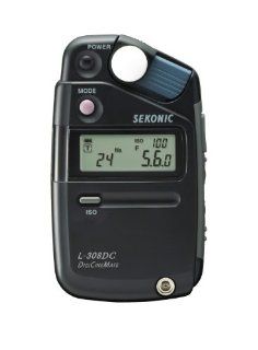 Sekonic DigiCineMate L 308DC Photographic Light Meter (Black)  Light Meters For Digital Photography  Camera & Photo