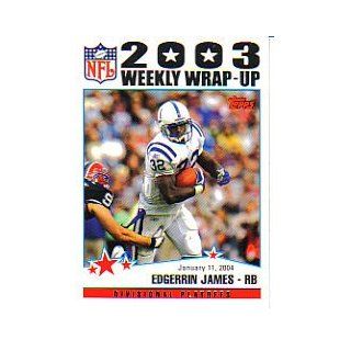 2004 Topps Collection #309 Edgerrin James WW Sports Collectibles