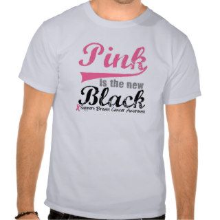 Breast Cancer Pink is The New Black Shirt
