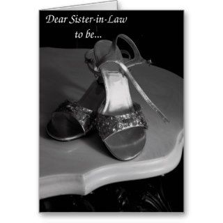 Future Sister in Law Bridesmaid Request card