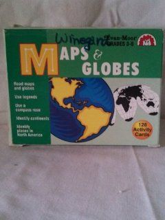 Maps & Globes 128 Activity Cards Toys & Games