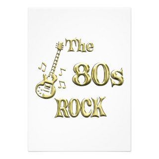 80s ROCK Invite