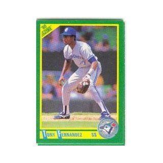 1990 Score #89 Tony Fernandez Sports Collectibles