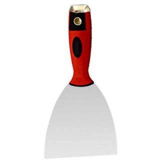Wal Board Tools 4 in. Hammer end Joint Knife with Comfort Grip Handle 22 034