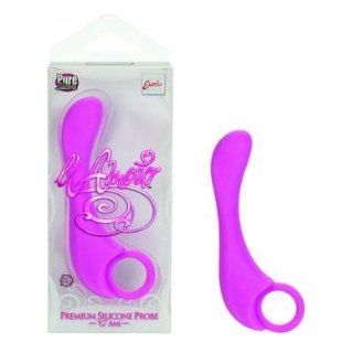 Holiday Gift Set Of LAmour Silicone Probe G Ami Pink And a Tongue Dinger Vibrating Tongue Ring  Original Health & Personal Care