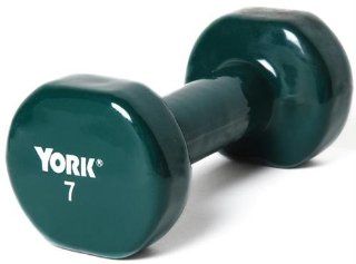 Olympia Sports BE287P Pair of Vinyl Coated Dumbbells   7 lbs  Sports & Outdoors