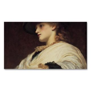 Phoebe by Frederic Leighton Business Cards