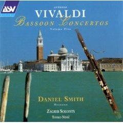 Antonio Vivaldi Bassoon Concertos, Volume 5 Music
