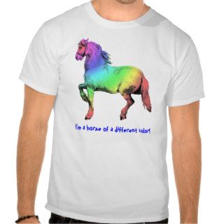 Horse of a Different Color Custom Tee