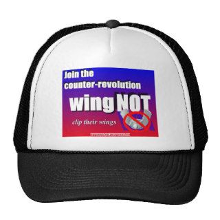 Join a counter revolution, clip a wing nut's wings trucker hats