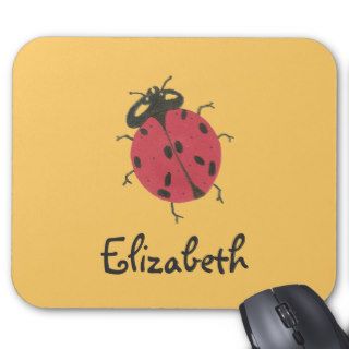 Karate Kat ladybug ID mousepad
