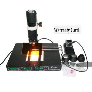 Sanven T862 Rework Station Good Quality and Professional BGA Machine Technician Focused Infrared Heat Is Easy to Target Most Component Infrared SMT SMD Soldering Welder    
