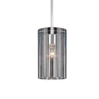WAC Lighting MP 932 CL/DB Pyxis 1 Light 12V MonoPoint Pendant with Clear Art Glass Shade, Dark Bronze Finish   Ceiling Pendant Fixtures  