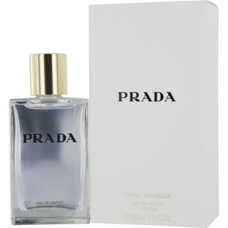 Prada 'L'eau Ambree' Women's 2.7 ounce Eau de Parfum Refill Prada Women's Fragrances