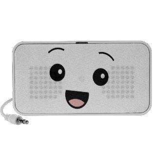Cute Kawaii Smiley Happy Face  Speakers