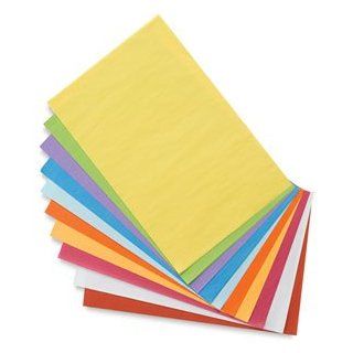 Blick Colored Tissue Assortments   Assortment of 10 Colors, 12 x 18, 50 Sheets  Gift Wrap Tissue 