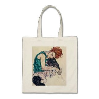 Egon Schiele Seated Woman Tote Bag