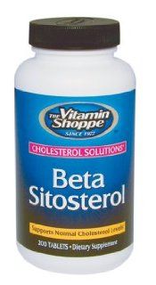Vitamin Shoppe   Beta Sitosterol, 200 tablets Health & Personal Care