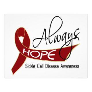Always Hope Sickle Cell Disease Flyers