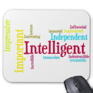 Describe yourself With Adjectives   I Mouse Pads