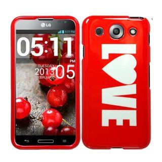 iFase Brand LG Optimus G PRO E980 Cell Phone Red Love Protective Case Faceplate Cover Cell Phones & Accessories