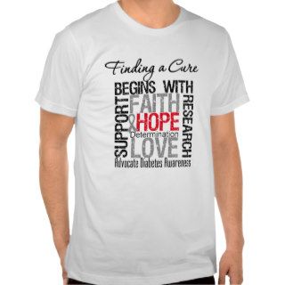 Finding a Cure For Diabetes Shirts