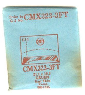 Gruen Veri Thin Fame 809/335 NOS Flexo Replacement Watch Crystal CMX323 3FT 