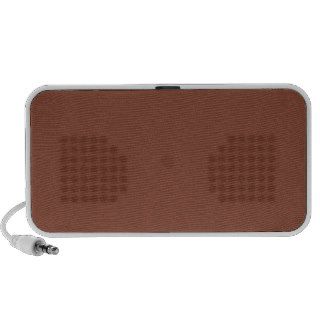 Toffee Brown Background. Chic Fashion Color Trends Laptop Speakers