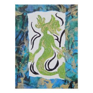 Mermaid by Laurie Mitchell Print
