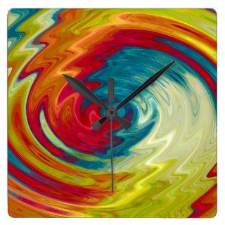 Colorful Spiral Abstract Art