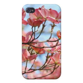 Blue Sky iPhone case gifts Pink Dogwood flowers iPhone 4/4S Cases