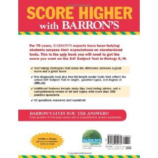 Barron's SAT Subject Test Biology E/M, 4th Edition Deborah T. Goldberg M.S. 9781438002132 Books
