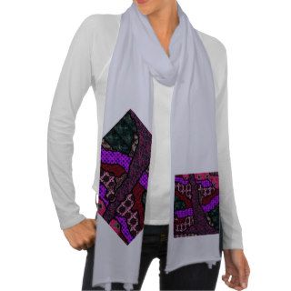 "Fabric Scrap"woman's scarf".*