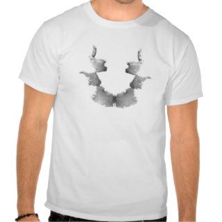 The Rorschach Test Ink Blots Plate 7 Heads Faces T Shirts