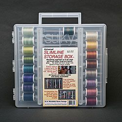 Sulky's Top 17 Egyptian Cotton Blendables Thread with Storage Box Sulky Thread