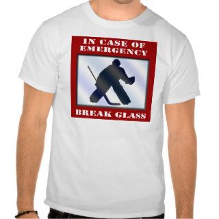 Emergency Hockey Goalie Tee Shirt