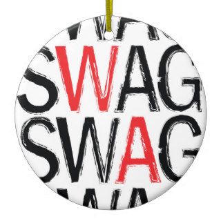 Swag   Red Christmas Tree Ornaments