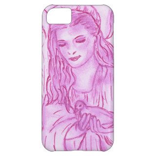 Peaceful Angel in Pink Case For iPhone 5C