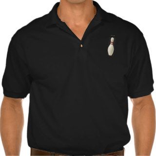 Bowling pin polo t shirts