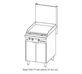 Southbend P24N GG 24" Gas Range with Griddle, LP, Each Appliances