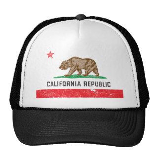 Vintage California Flag Trucker Hat