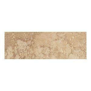 Daltile Canaletto Noce 3 in. x 13 in. Porcelain Bullnose Floor and Wall Tile CN02S43E91P1