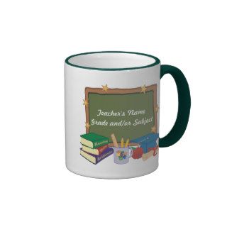 Personalized Teacher Coffee Mugs