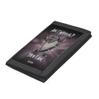 Am I Weevil Personalized Heavy Metal Wallet