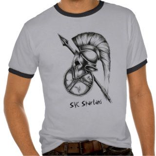 Spartan Two Color Short Sleeve Shirts