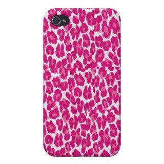 Hot Pink Leopard Case iPhone 4 Cases