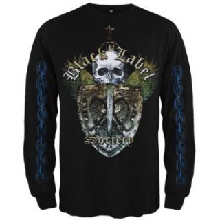 Black Label Society   Skull Shield Long Sleeve   Medium Clothing