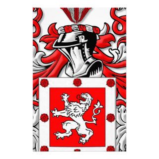 Dunbar Coat of Arms Custom Stationery